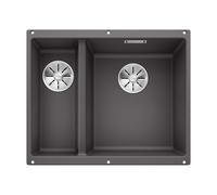 Lavello BLANCO Subline 340/160-U SILGRANIT grigio sottotop cucina 60cm