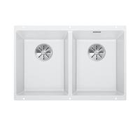 Blanco Subline lavello da cucina, 523578, 350/350-U Subline bianco opaco [Lavelli da Cucina > per Base Sottolavello a partire da 80 cm]