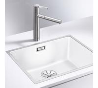 Blanco Subline lavello da cucina, 524110, 500-IF SteelFrame Subline bianco opaco [Lavelli da Cucina > per Base Sottolavello a partire da 60 cm]