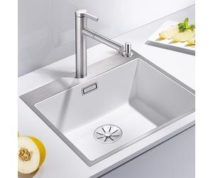 Blanco Subline lavello da cucina, 524112, 500-IF/A SteelFrame Subline bianco opaco [Lavelli da Cucina > per Base Sottolavello a partire da 60 cm]