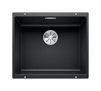 Blanco Subline lavello da cucina, 525995, 500-U Subline nero opaco [Lavelli da Cucina > per Base Sottolavello a partire da 60 cm]