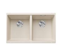 Blanco Subline lavello da cucina, 527164, 350/350-U Subline bianco soft opaco [Lavelli da Cucina > per Base Sottolavello a partire da 80 cm]