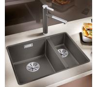 Blanco Subline lavello da cucina, 527344, 340/160- F Subline grigio vulcanico opaco [Lavelli da Cucina > per Base Sottolavello a partire da 60 cm]