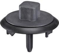 Blanco tappo manuale per lavello Infino/Subline, 121710, Universal nero [Accessori > per Lavelli Cucina]