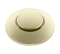 BLANCO Tappo interruttore aria in oro satinato, adatto per FWD Lite, Medium e Max di Blanco, complemento colorato per lo smaltimento dei rifiuti da cucina, tritatutto per alimenti | Ø 4,5 cm