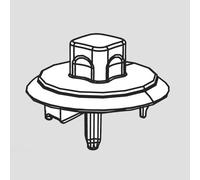 Blanco tappo manuale per lavello Infino/Subline, 121710, Universal nero [Lavelli da Cucina > Accessori per Lavelli da Cucina]