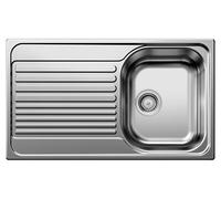 BLANCO TIPO 45S INOX MANUALE con SIFONO