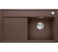 BLANCO x Lavello da Cucina, Grigio Perla, 45 cm Unterschrank | Hauptbecken rechts