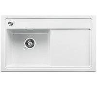 Blanco Zenar 45 S, cucina lavandino, Silgranit PuraDur inclusa legno tagliere, bacino sinistra bianco