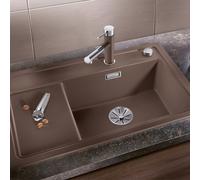 Blanco Zenar lavello da cucina, 523784, XL 6 S Zenar caffè opaco [Lavelli da Cucina > per Base Sottolavello a partire da 60 cm]