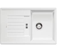 Blanco Zia 45 S lavello in granito 78x50 cm bianco 514726