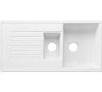 Blanco Zia lavello da cucina, 527206, 6 S Zia bianco soft opaco [Lavelli da Cucina > per Base Sottolavello a partire da 60 cm]