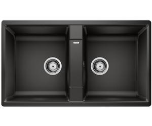 Blanco Zia 9 lavello in granito 86x50 cm nero 526029