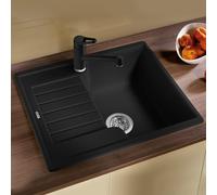 Blanco Zia lavello da cucina, 526006, Zia nero opaco [Lavelli da Cucina > per Base Sottolavello a partire da 40 cm]