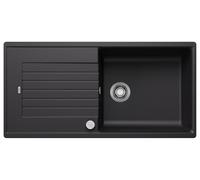 Blanco Zia lavello da cucina, 526023, XL 6 S Zia nero opaco [Lavelli da Cucina > per Base Sottolavello a partire da 60 cm]