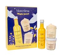 Blancrème | Cofanetto Regalo Routine Viso Antiossidante Mango Coco - Latte Micellare, Sorbetto Esfoliante e Maschera Viso
