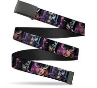 `Blank Black 1.0`` Buckle - Batman Batgirl And Joker Comic Book Cov... ACC NUOVO