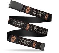 `Blank Black 1.0`` Buckle - Fantastic Beasts Percival Graves/Eye In... ACC NUOVO