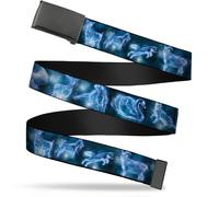 `Blank Black 1.0`` Buckle - Harry Potter Animal Spirits Black/Blue ... ACC NUOVO