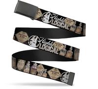 `Blank Black 1.0`` Buckle - Harry Potter Potions Highly Logical Web... ACC NUOVO