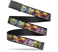 `Blank Black 1.5`` Bo Buckle - Power Rangers And Zord Action Pose B... ACC NUOVO