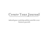 Blank Book Project: A DIY Blank Notebook: Create Your Own Cover and Pages 8"x10", 200 pages for Custom Projects