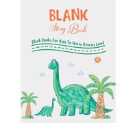 Blank Books for Kids to Write Stories with Lines: Lines for Creative Writing and Pages with Space for Titles, Drawing and Coloring