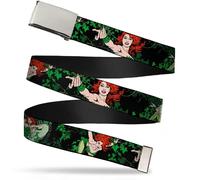 `Blank Chrome 1.0`` Buckle - Classic Dc Comics Poison Ivy 3-Poses/I... ACC NUOVO
