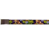 `Blank Chrome 1.0`` Buckle - Scooby & Shaggy Hugging W/Werewolf Man... ACC NUOVO