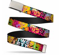`Blank Chrome 1.0`` Buckle - Tweety Bird Expressions2 Webbing` ACC NUOVO