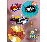 Blank Comic Book: "Blank Comic Book: Draw; Create; Imagine!"