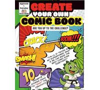 Blank Comic Book: Create Your Own Adventures with Lil D: Guided Story Prompts, Drawing Panels, and Creative Pages for Kids Ages 6-12