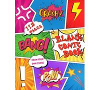 Blank Comic Book: Create your own Comic book