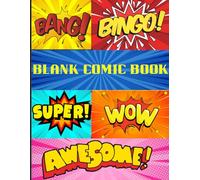 Blank comic book: DIY comic book ,create your own comic book,my comic book, my own comic book, best comic book,Blank Comic Panel Pages for Drawing, ... Artists, Comic Creators & Graphic Novel Fans