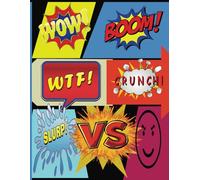 Blank Comic Book for kid's and Adult ,8.5x11in Large page ,102 page's