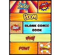 Blank Comic Book: Make your own comic book