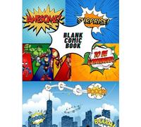 Blank Comic Book: Not just empty boxes - these are doorways to new dimensions. Write legends, draw dreams, and let your inner artist roar.