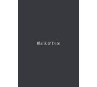 Blank & Date. Total Eclipse . Notebook with blank pages and space for the date. (7" x 10") Soft cover