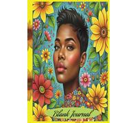 Blank Journal for Women: Inspirational | Colour interior pages | Half Blank & half Lined for creative freedom