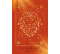 Blank Journal: Zodiac Leo Cover Design