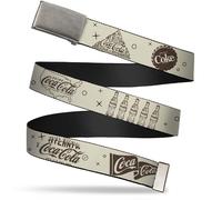 `Blank Matte 1.5`` Bo Buckle - Vintage Coca-Cola Coke Icons And Ad ... ACC NUOVO