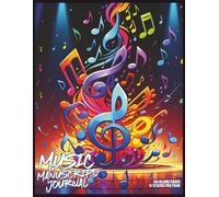 Blank Music Manuscript Book: 150 Pages with 14 Staves Per Page for Composers, Musicians, and Students: A Clean and Spacious Sheet Music Journal for ... for Musicians, Composers & Music Students.