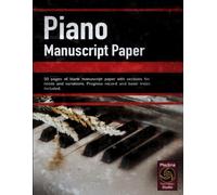 Blank Piano Manuscript Paper