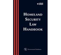 Blank Rome Kelley Drye Warren Homeland Security Law Handbook (Copertina rigida)