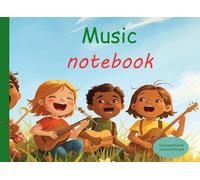 Blank Sheet Music Notebook: Composition BIG Staff Paper Notebook