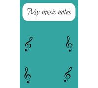 Blank Sheet Musical Notes: This Blank Sheet Musical Notes notebook is for all musicians out there | 6 x 9 inches, 150 pages| For musicians, musician learners