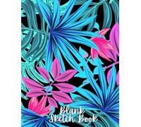 Blank Sketchbook - Sketch Book Notebook for Drawing, Writing Painting Sketching Or Doodling: 100 Pages Artist Sketchbook, Large Size 8 x 11, Unique Cover - Makes A Perfect Gift!