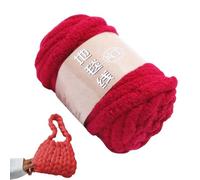 Blanket Yarn - Chenille Yarn | Crochet Yarn | Soft Yarn For Crocheting, Bulky Yarn For Chunky Blankets, Fuzzy Polyester Yarn For Hats, Shoes, Gloves, Crocheting Supplies, Wool Balls For Crafting