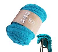 Blanket Yarn - Chenille Yarn | Crochet Yarn | Soft Yarn For Crocheting, Bulky Yarn For Chunky Blankets, Fuzzy Polyester Yarn For Hats, Shoes, Gloves, Crocheting Supplies, Wool Balls For Crafting