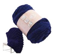 Blanket Yarn - Chenille Yarn | Crochet Yarn | Soft Yarn For Crocheting, Bulky Yarn For Chunky Blankets, Fuzzy Polyester Yarn For Hats, Shoes, Gloves, Crocheting Supplies, Wool Balls For Crafting